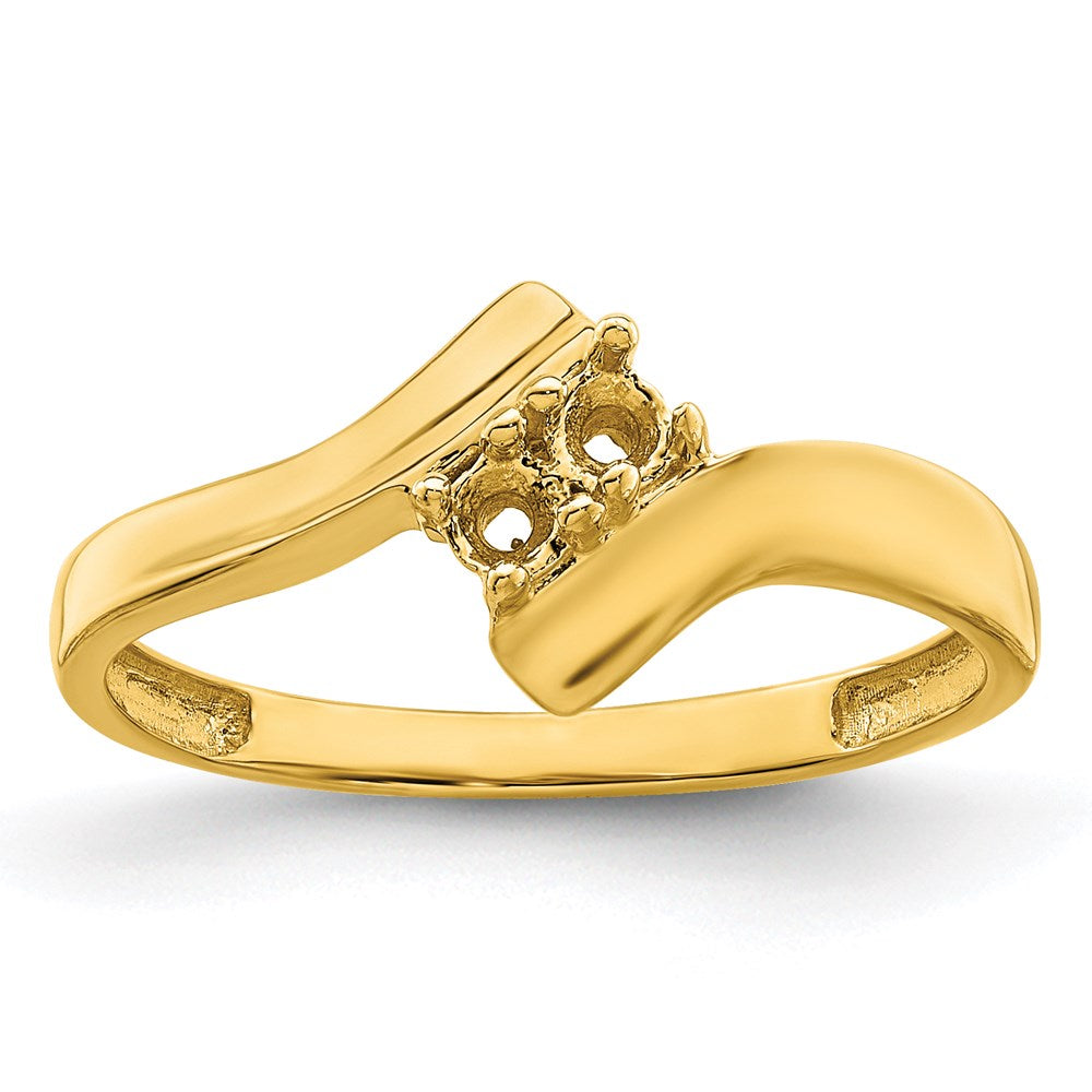 14k Synthetic Family Jewelry Ring