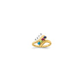 14k Polished 4-Stone Mothers Ring Mounting