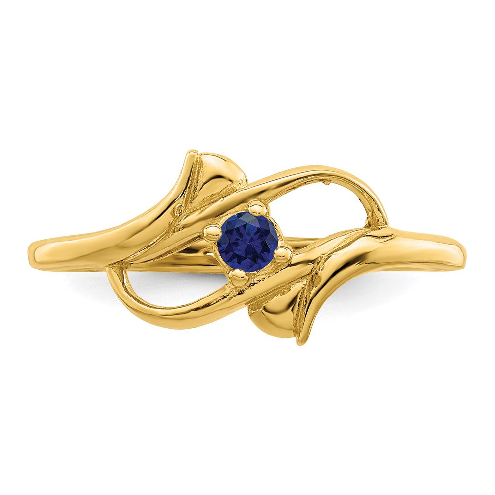 14k Synthetic Family Jewelry Ring