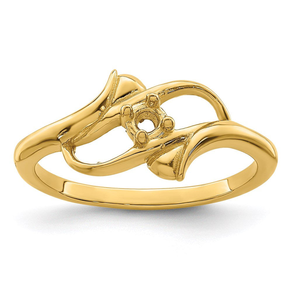 14k Synthetic Family Jewelry Ring