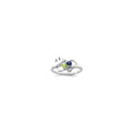 Sterling Silver Rhodium-plated Family Jewelry Mounting