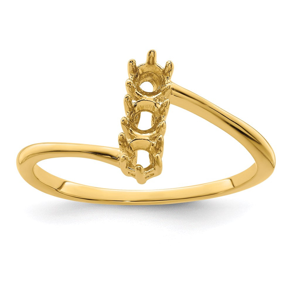 14k Synthetic Family Jewelry Ring