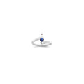Sterling Silver Rhodium-plated Family Jewelry Mounting