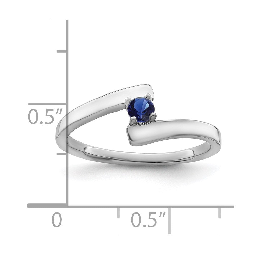 14k White Gold Family Jewelry Ring
