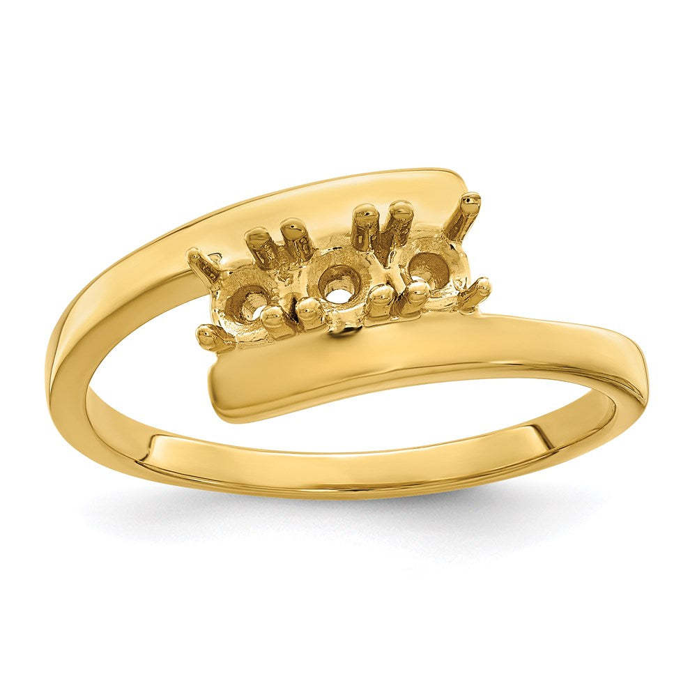14k Synthetic Family Jewelry Ring