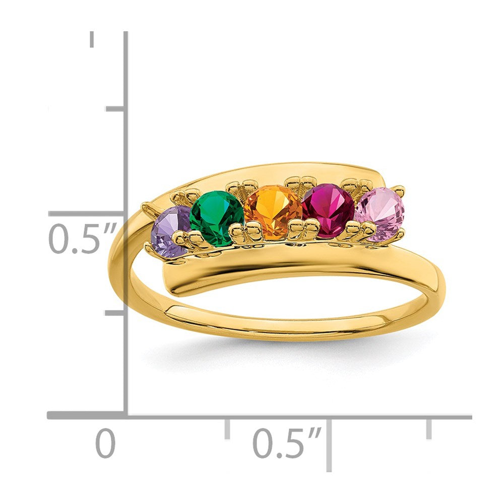 14k Family Jewelry Ring