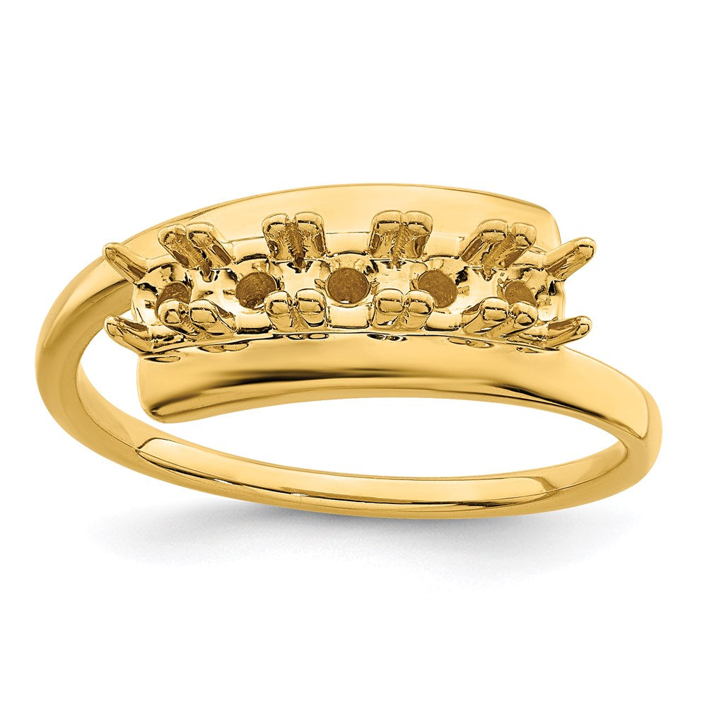 14k Synthetic Family Jewelry Ring