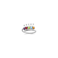Sterling Silver Rhodium-plated Family Jewelry Mounting
