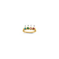 14k Genuine 4 Stone Mother's Ring