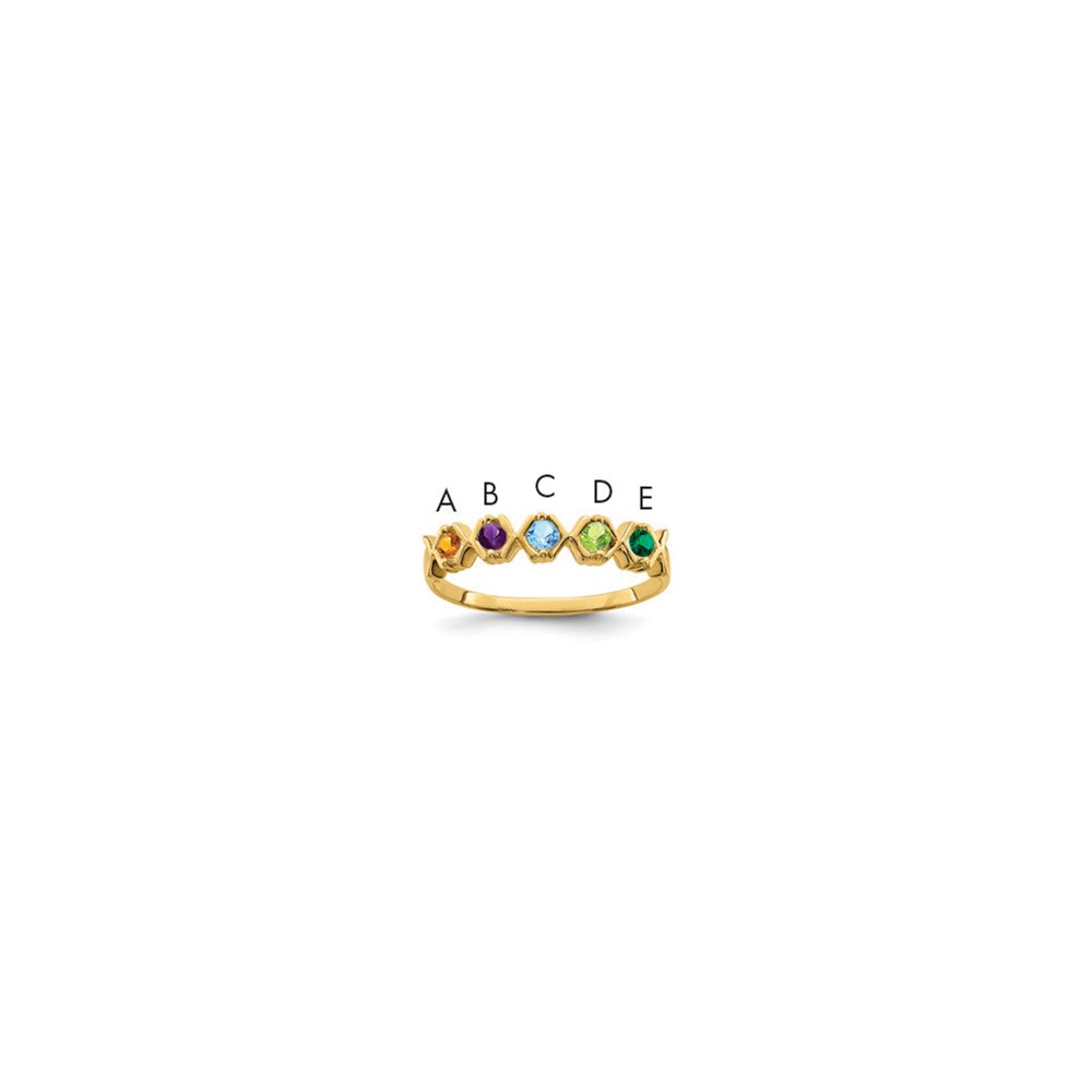 14k Family Jewelry Ring