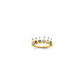 14k Synthetic Family Jewelry Ring