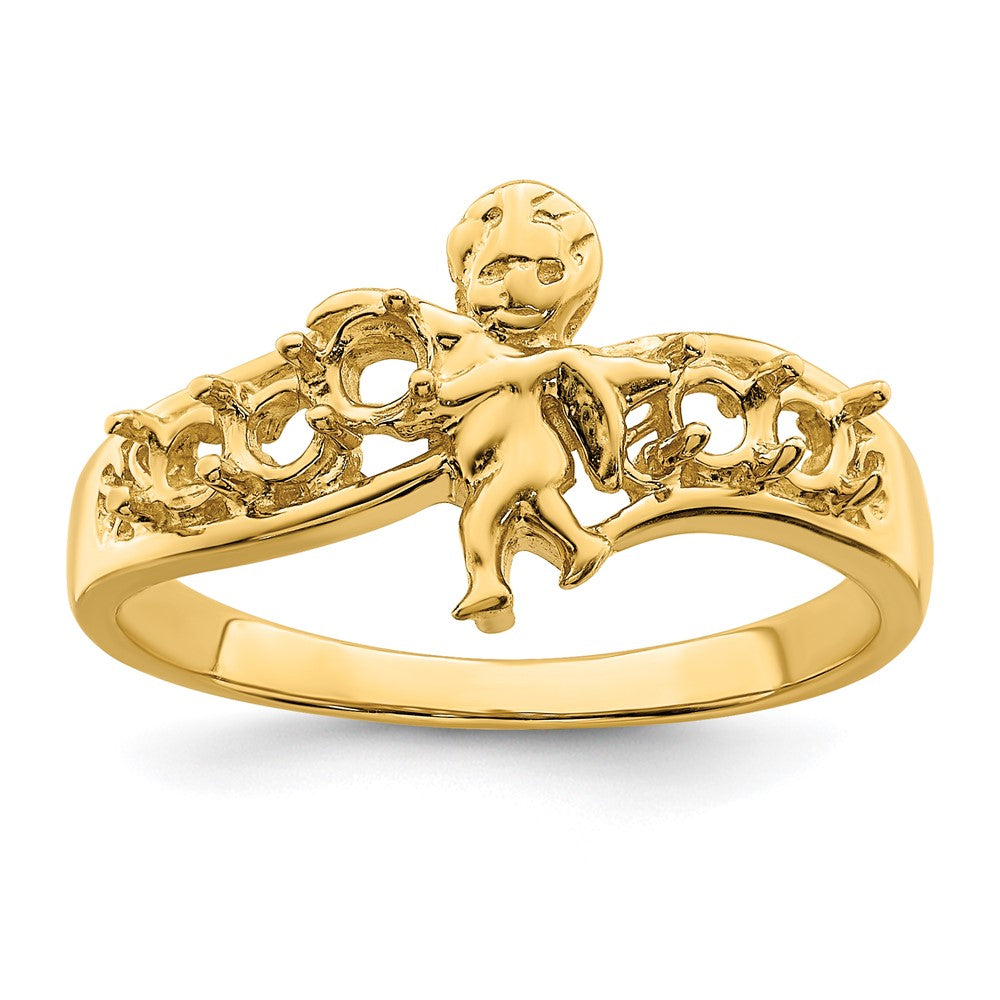 14k Synthetic Family Jewelry Ring