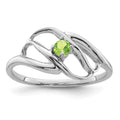 14k White Gold Genuine Family Jewelry Ring