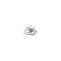 Sterling Silver Rhodium-plated Family Jewelry Mounting