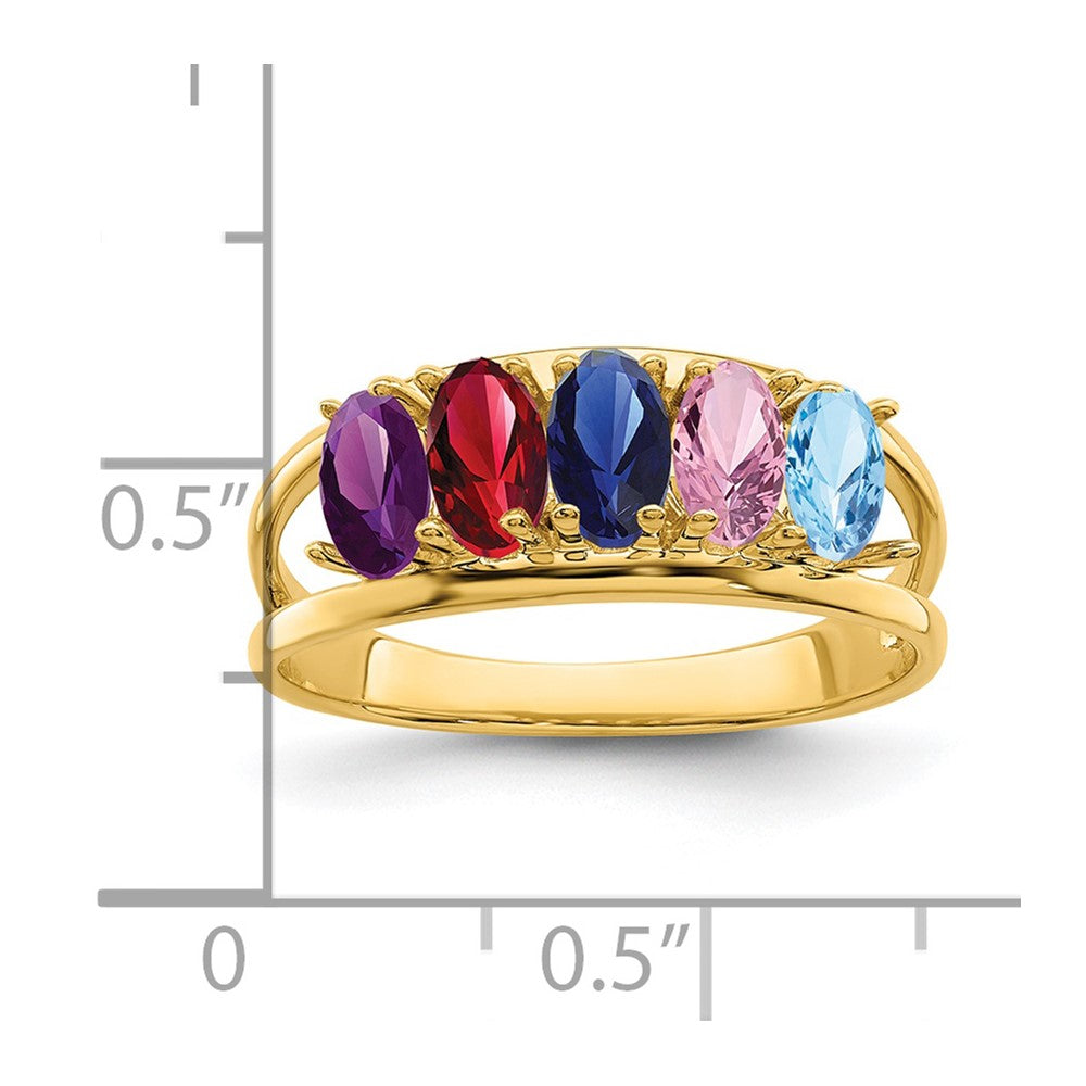 14k Family Jewelry Ring