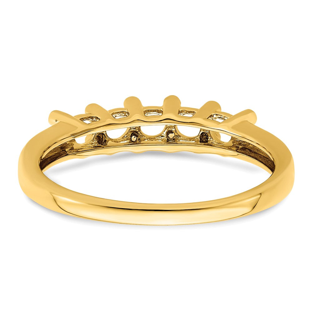 14K Family Jewelry Genuine Stone & Diamond Set Ring