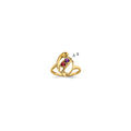 14k Synthetic Family Jewelry Ring