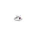 Sterling Silver Rhodium-plated Family Jewelry Mounting