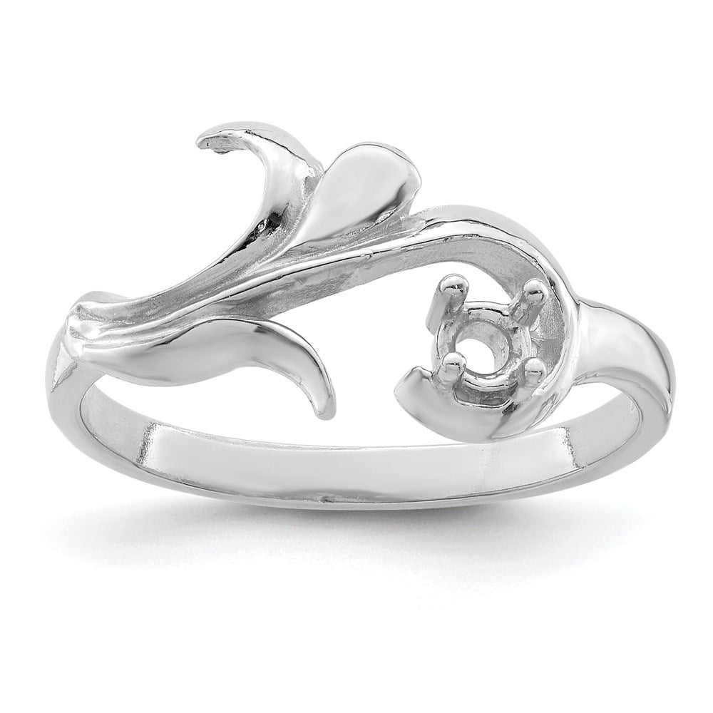14k White Gold 3mm Genuine Family Jewelry Ring