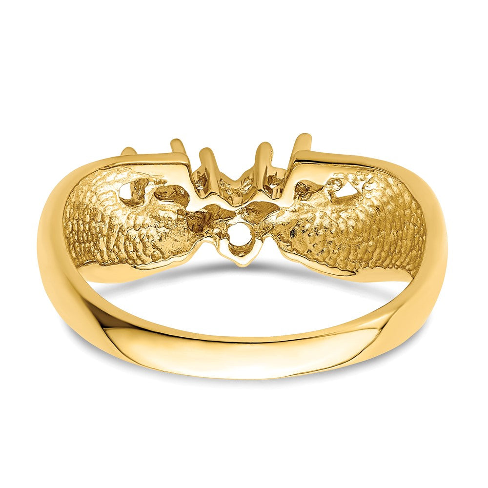 14k 5 Genuine Stone Family Ring