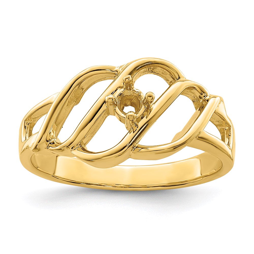 14k 2.5mm Synthetic Family Jewelry Ring