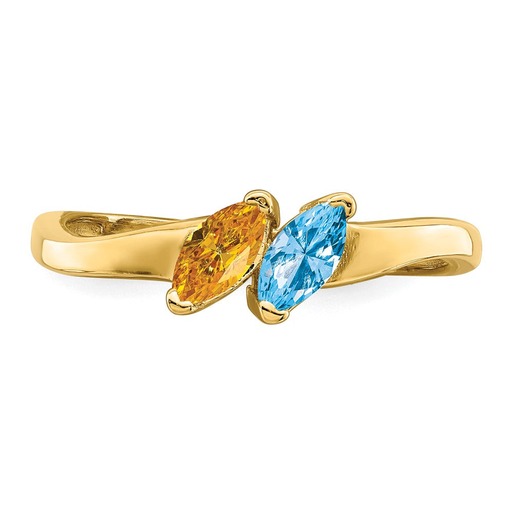 14k Genuine Family Jewelry Ring