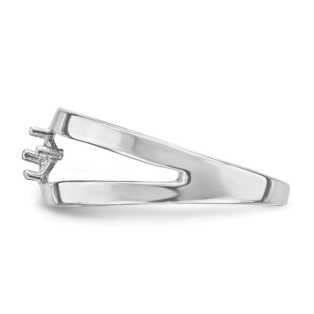 14k White Gold Family Jewelry Ring Mounting