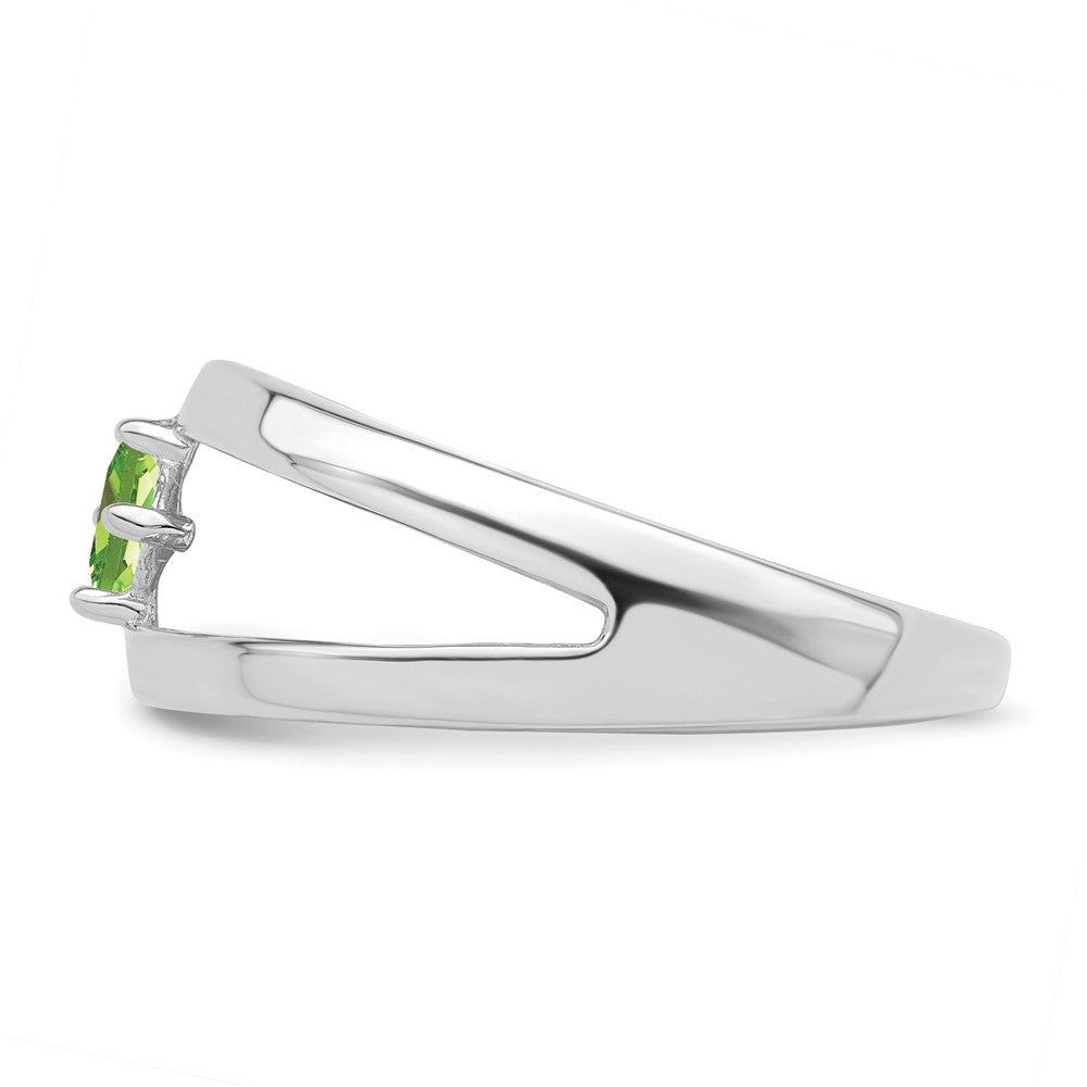 14k White Gold Genuine Family Jewelry Ring