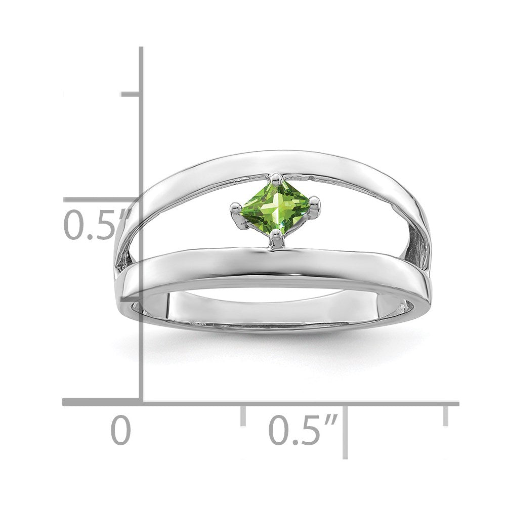 Sterling Silver Rhodium-plated Family Jewelry Mounting