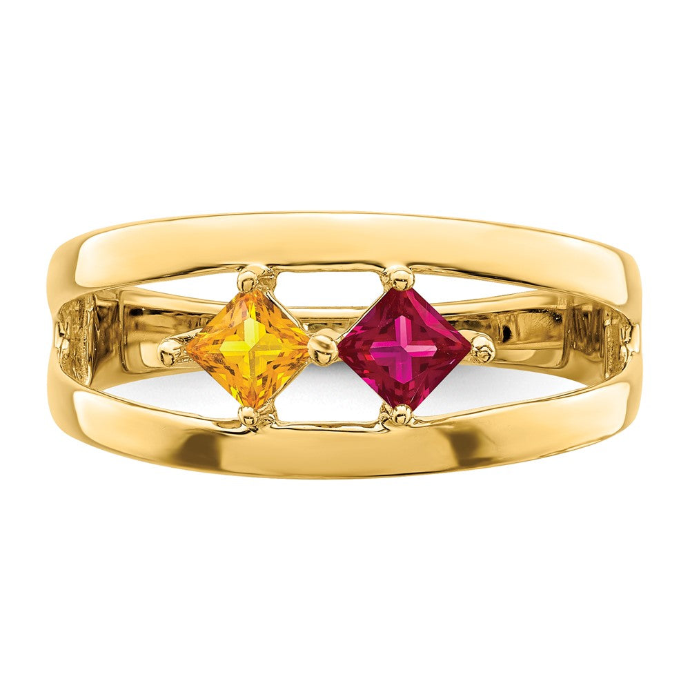 14k Genuine Family Jewelry Ring