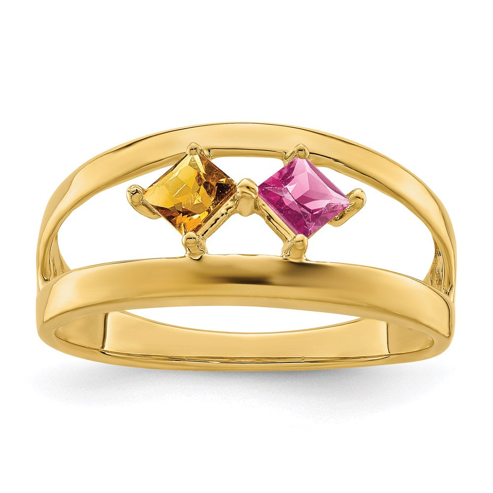 14k Genuine Family Jewelry Ring