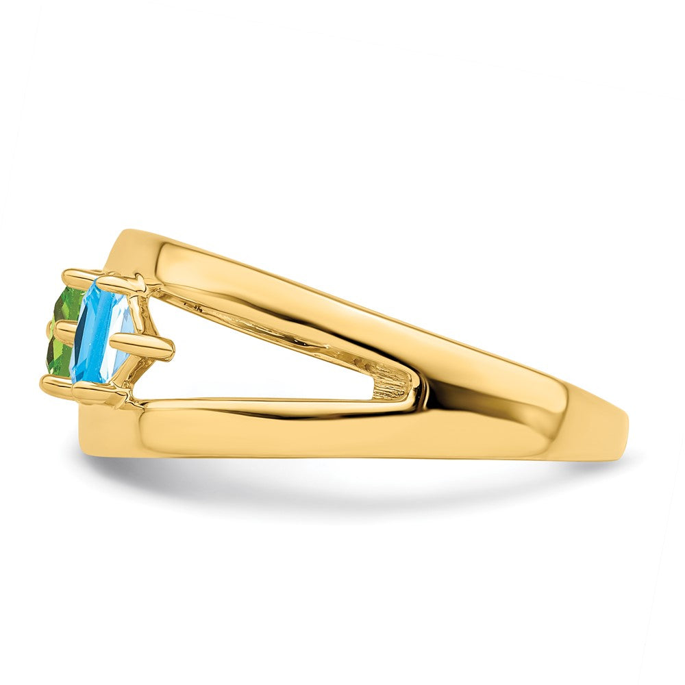 14k Genuine Family Jewelry Ring