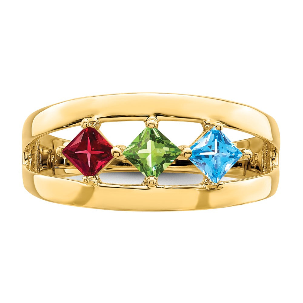 14k Genuine Family Jewelry Ring