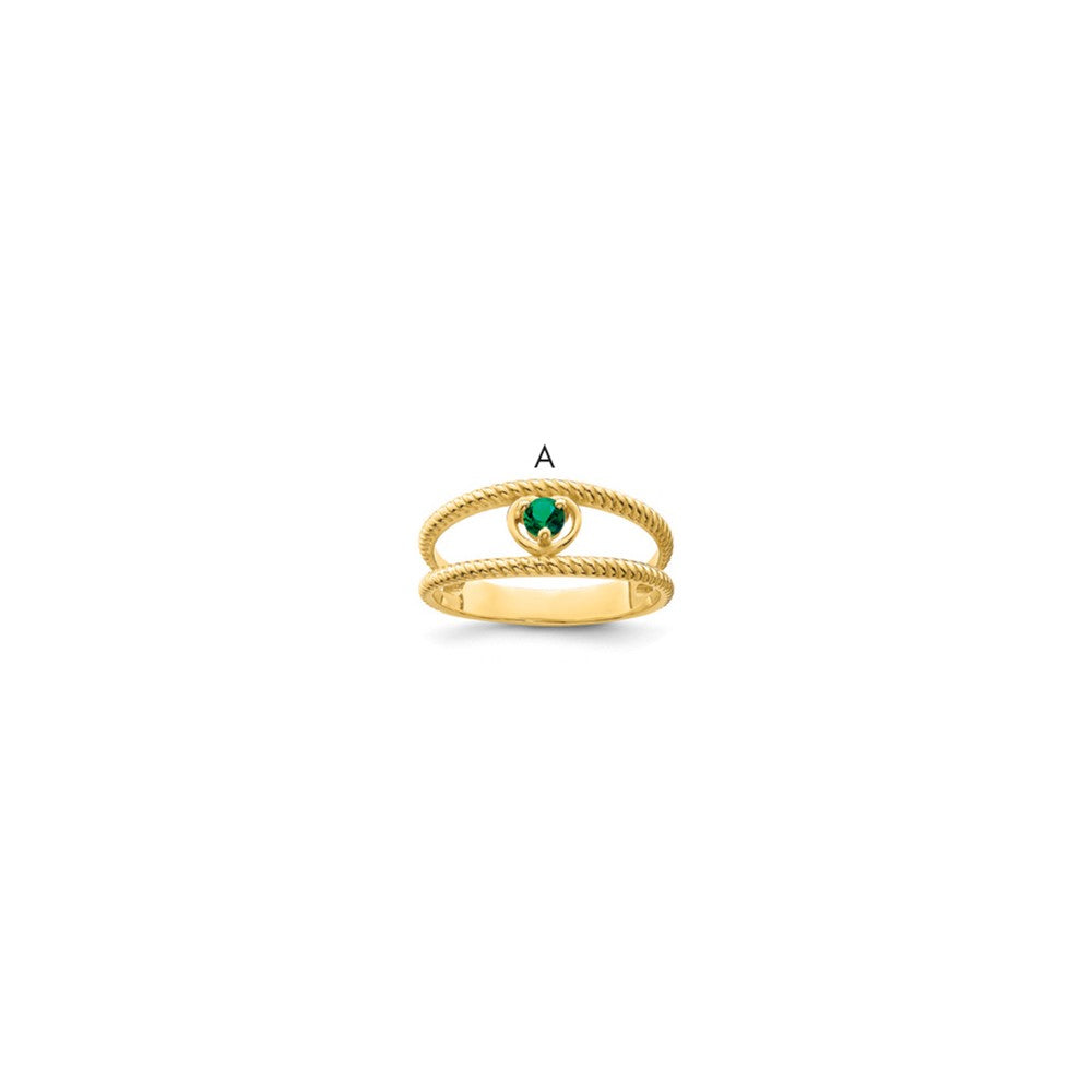 14k Genuine Family Jewelry Ring