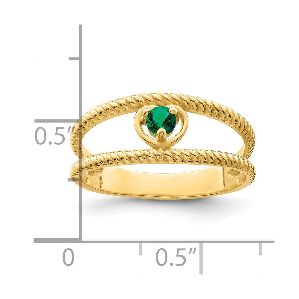 14k Genuine Family Jewelry Ring