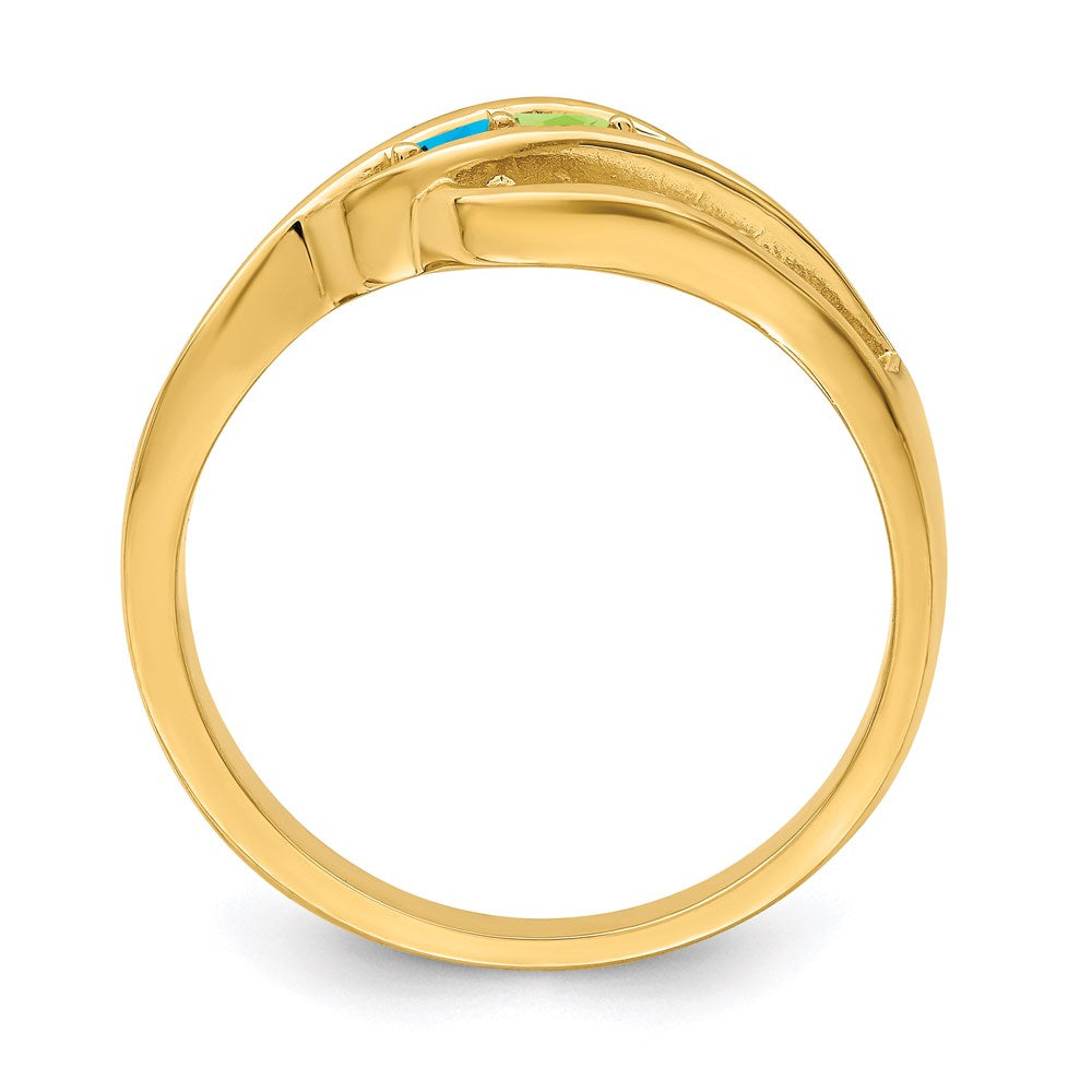 14k Genuine Family Jewelry Ring