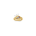 14k Synthetic Family Jewelry Ring