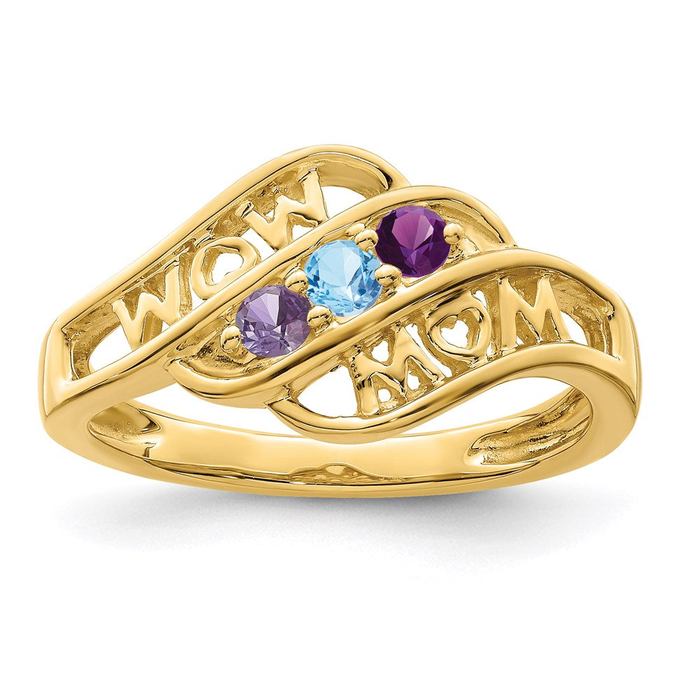14k Genuine Family Jewelry Ring