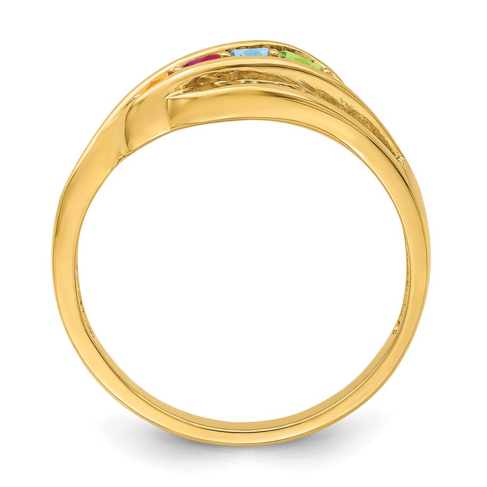 14k Genuine Family Jewelry Ring