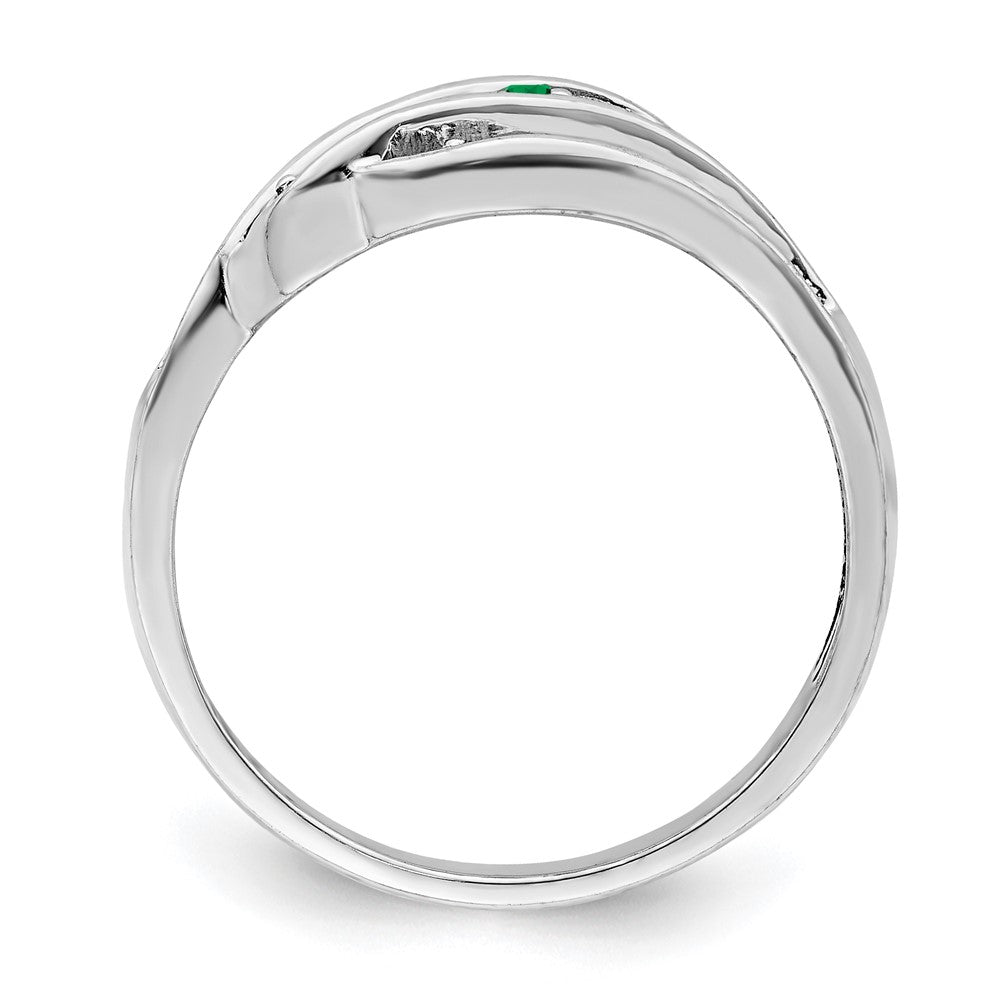 14k White Gold Family Jewelry Ring Mounting