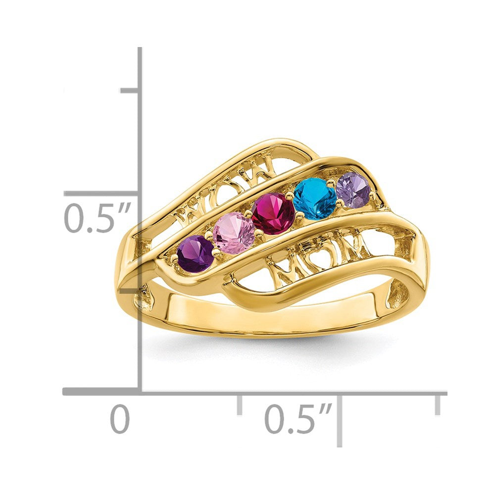 14k Family Jewelry Ring Mounting