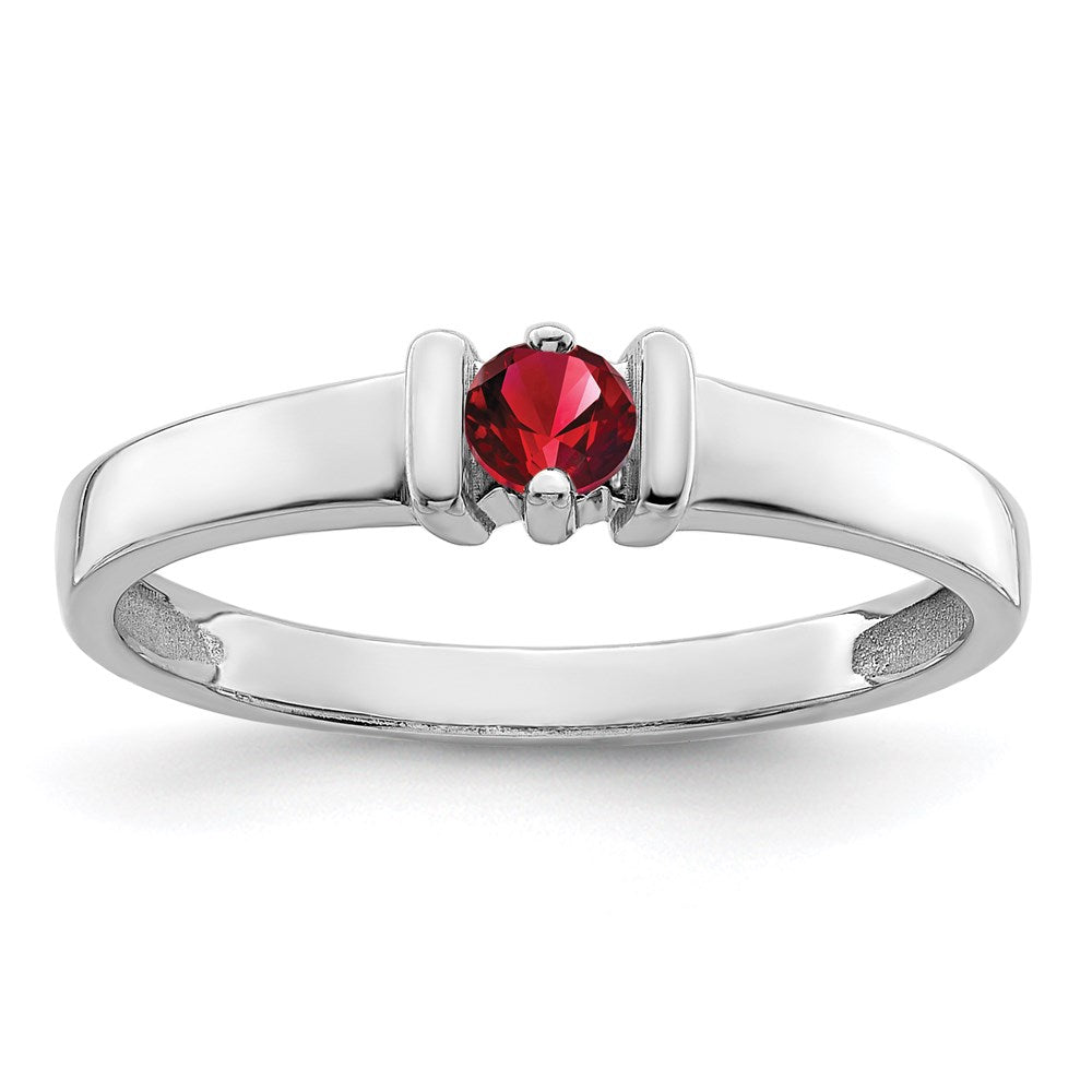 Sterling Silver Rhodium-plated Family Jewelry Mounting
