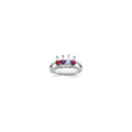 Sterling Silver Rhodium-plated Family Jewelry Mounting