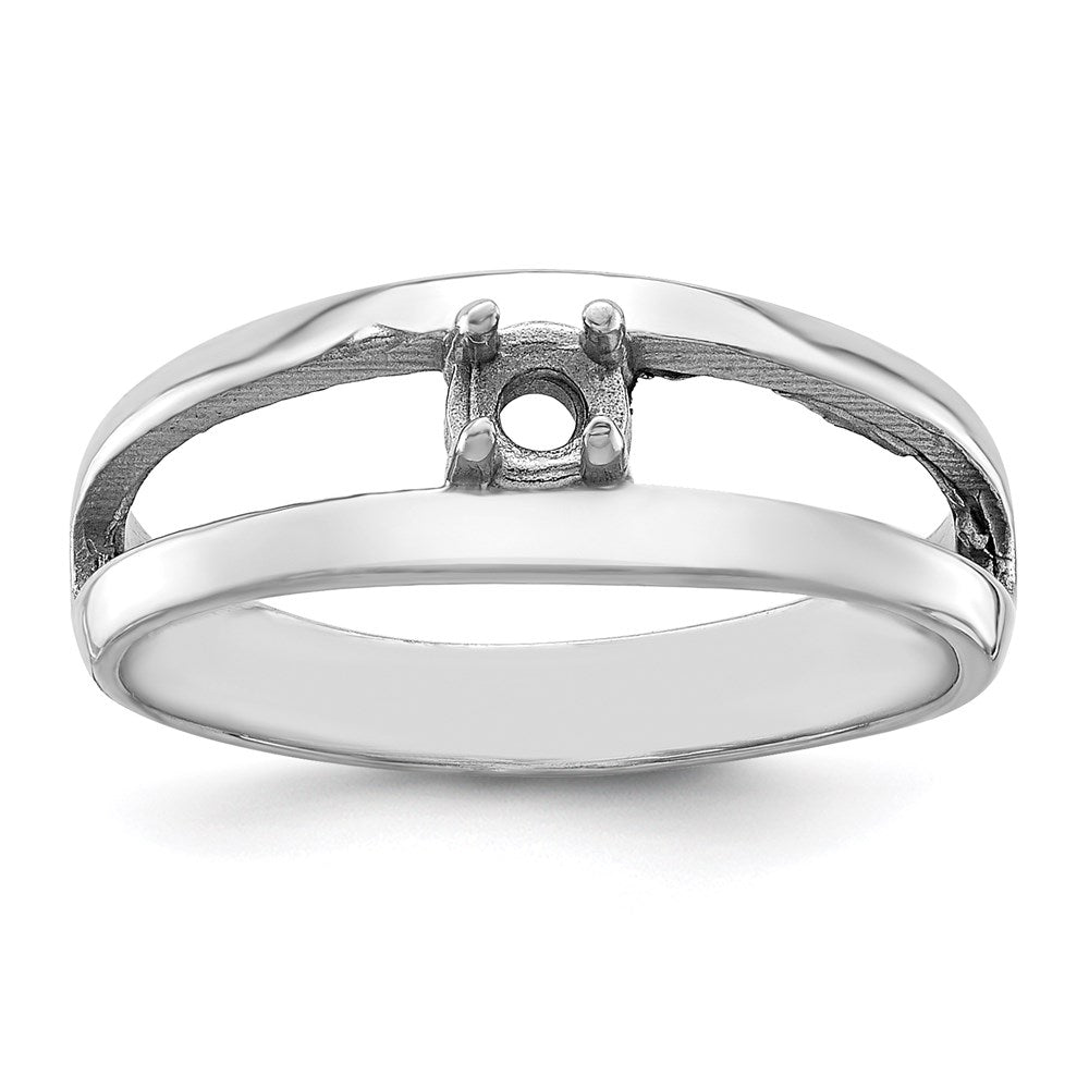 14k White Gold Genuine Family Jewelry Ring