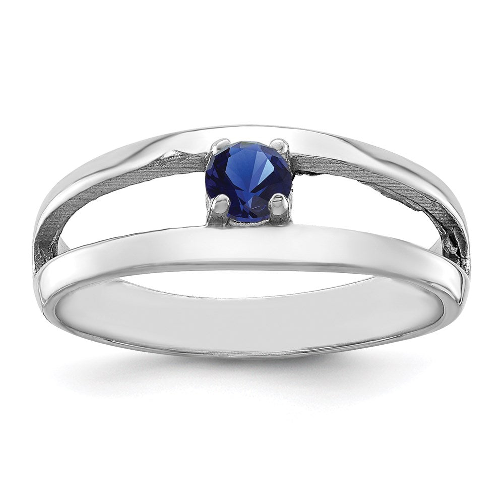 14k White Gold Genuine Family Jewelry Ring