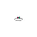 Sterling Silver Rhodium-plated Family Jewelry Mounting