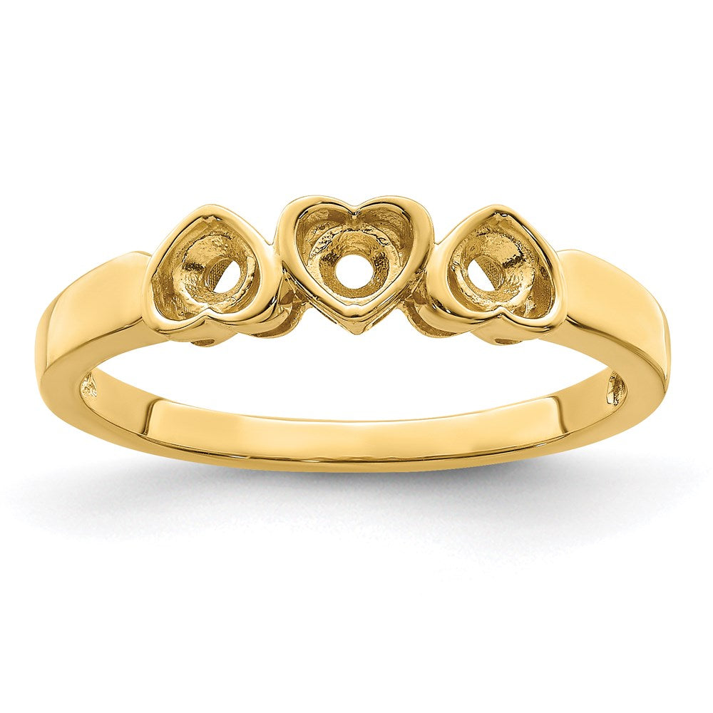 14k Synthetic Family Jewelry Ring