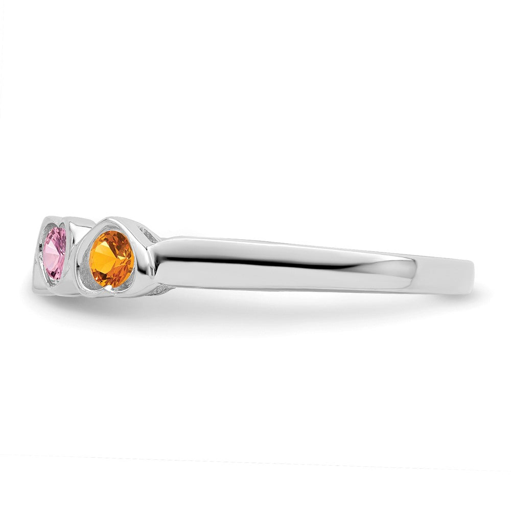 14k White Gold Family Jewelry Ring Mounting