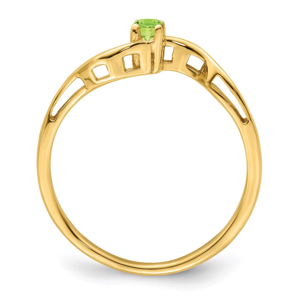 14k Genuine 1 Stone Mother's Ring