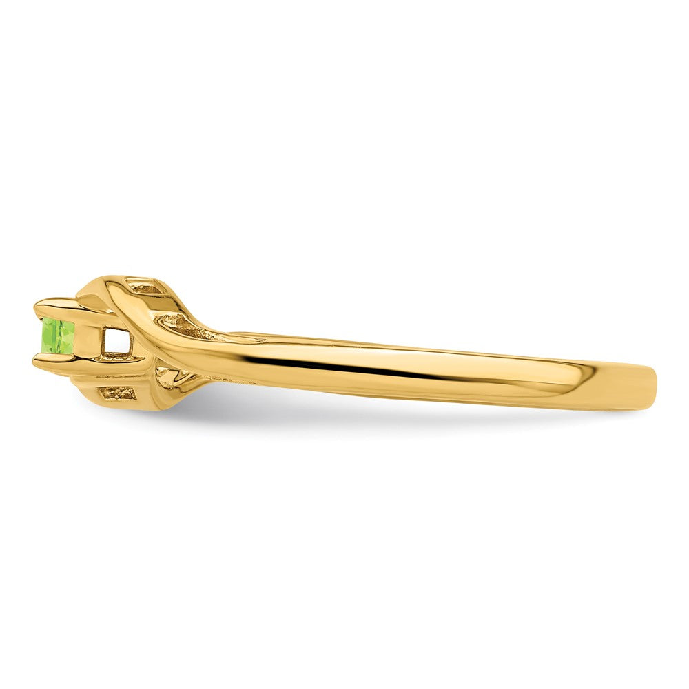 14k Genuine 1 Stone Mother's Ring